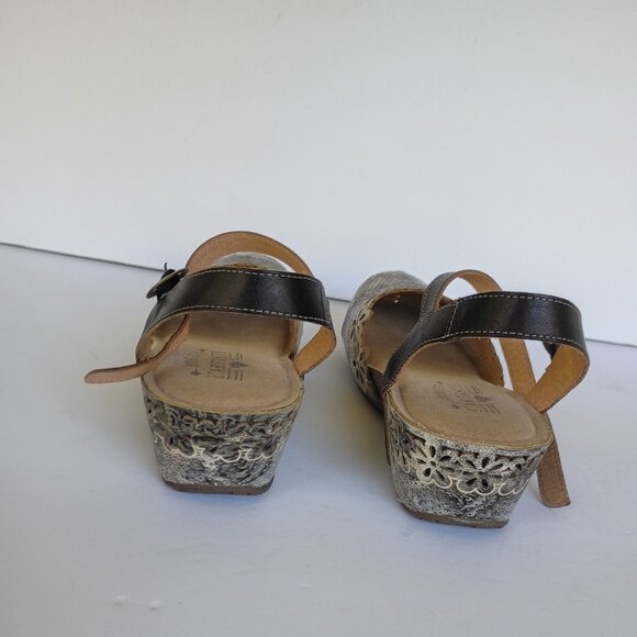 L'artiste leather clog/sandal 40 - Picture 4 of 8